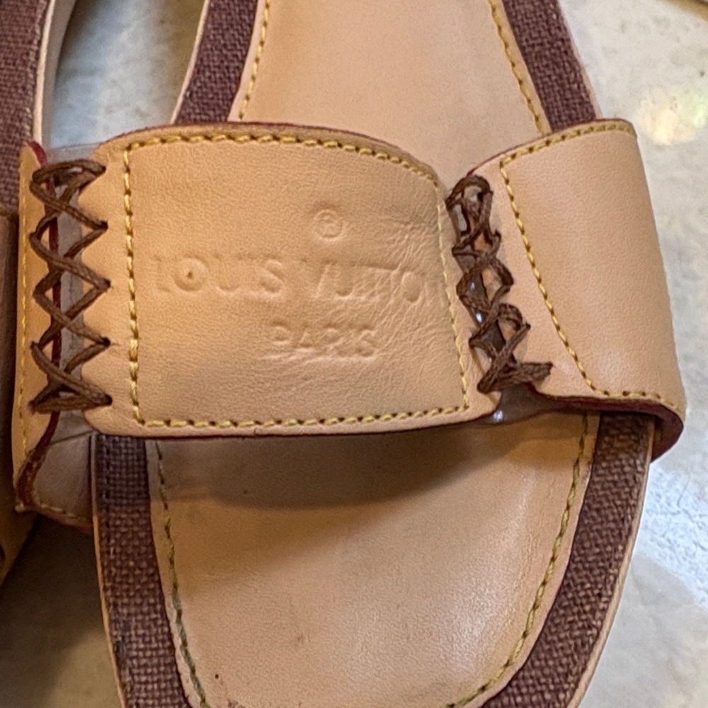 Louis Vuitton Niominka Otoe Mule/ Slide Sandals - Picture 2 of 8
